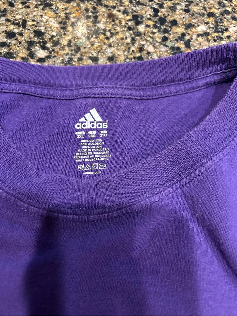Phoenix Suns NBA Basketball #13 Mens 2XL Steve Nash Purple Adidas T-Shirt, EUC